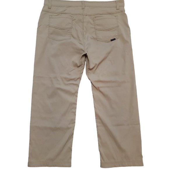 prAna Slim Fit 38x32 (Meas 38x27 11.5") Beige Outdoor Hiking *Hemmed* Pants A17 - Picture 2 of 9